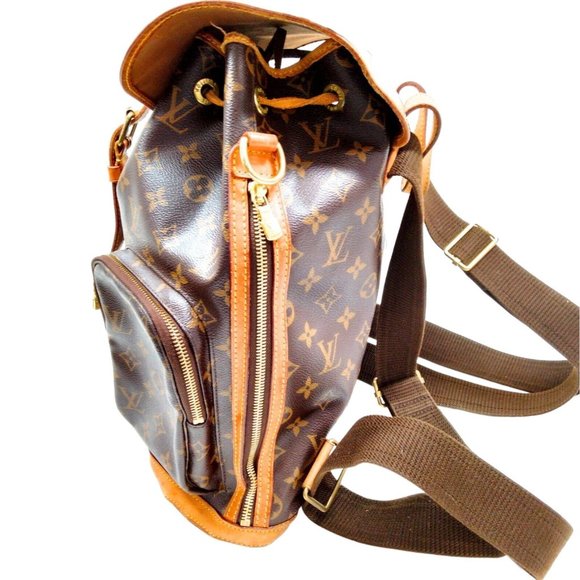 569753T Louis Vuitton Backpack Bag Sac Ad Bosphore Brown Monogram - Picture 2 of 11